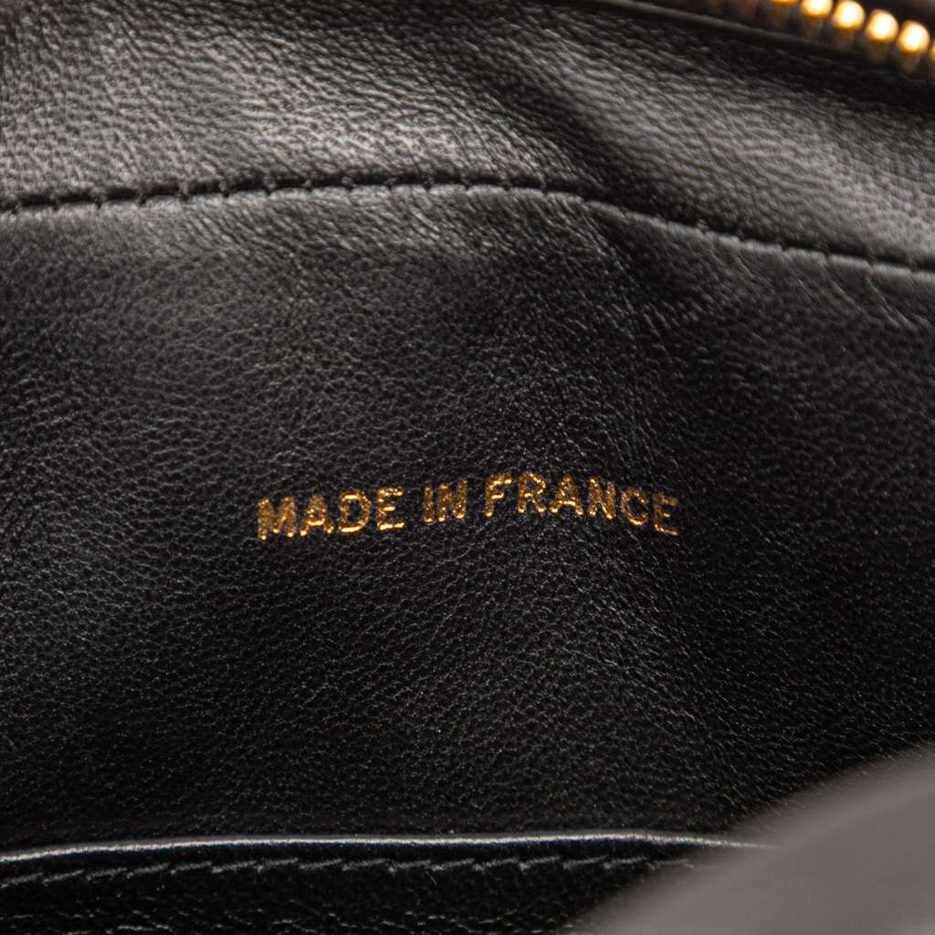 Chanel Small CC Quilted Lambskin Tassel Flap Camera Bag - Detail 1