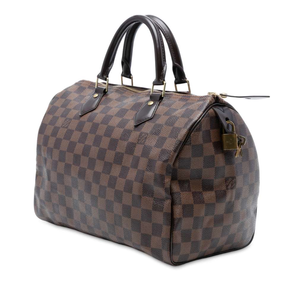 Louis Vuitton Damier Ebene Speedy 30 - Back view