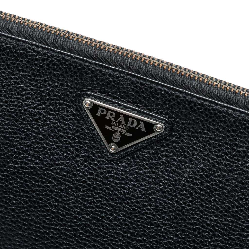 Prada Vitello Phenix Clutch - Side view