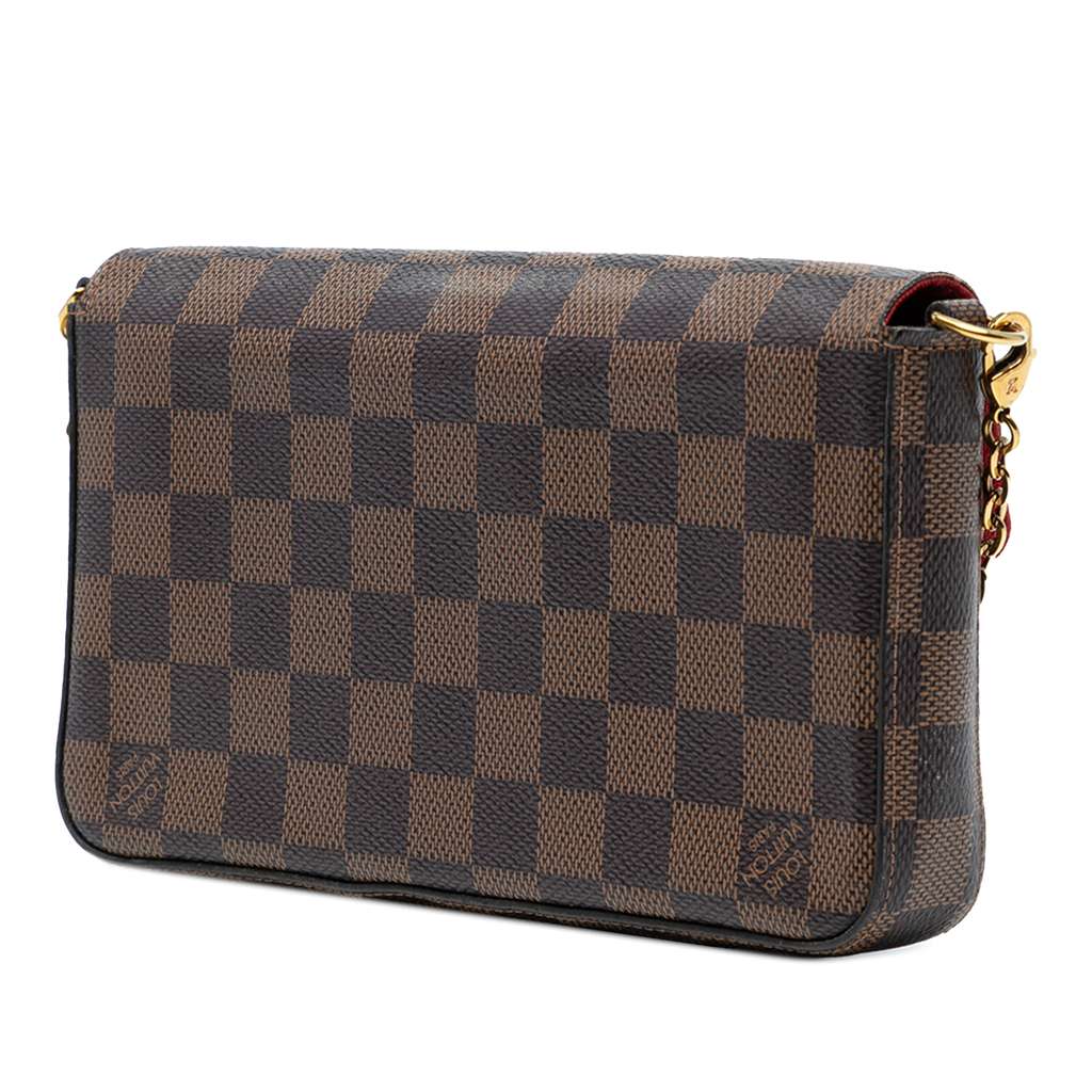Louis Vuitton Damier Ebene Pochette Felicie - Back view