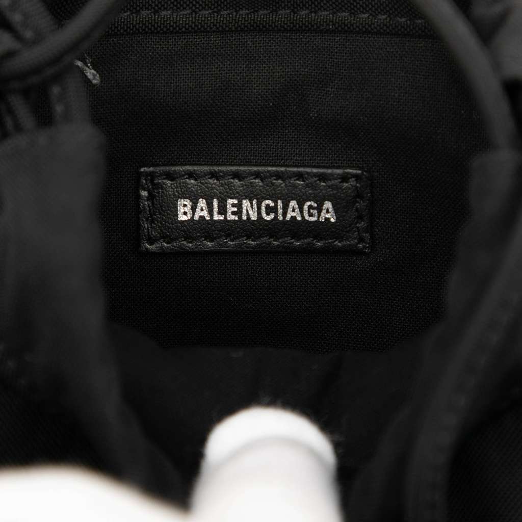 Balenciaga Leather Neo Basket Phone Holder - Detail 1