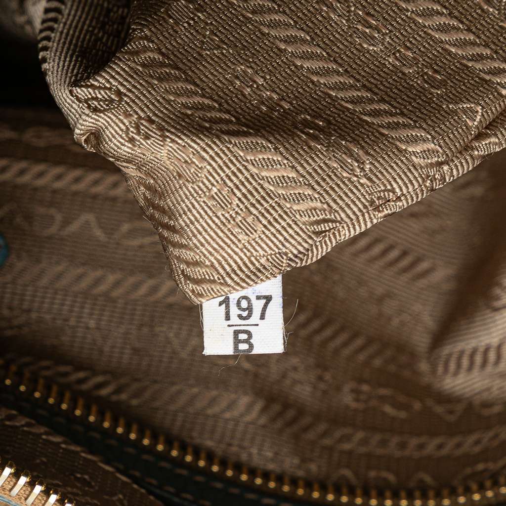 Prada Canvas Canapa Logo Satchel - Detail 2