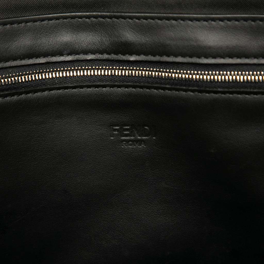 Fendi Large Nylon Think Fendi Yes Shopper Tote - Side view