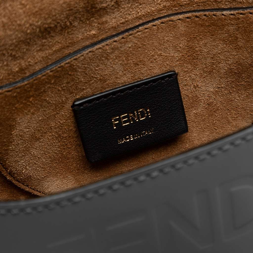 Fendi Leather Moonlight Crossbody - Side view