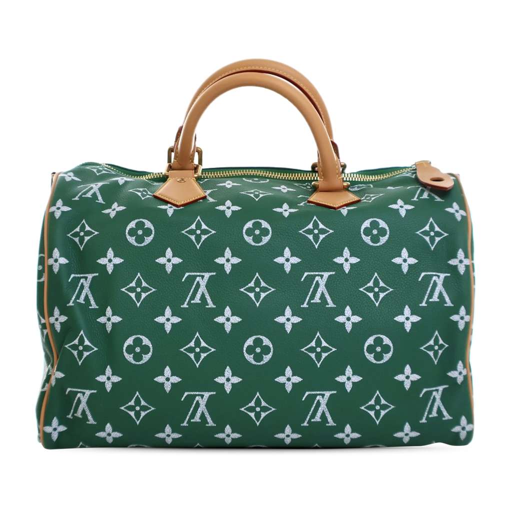 Louis Vuitton Monogram Leather Speedy P9 Bandouliere 40 - Back view