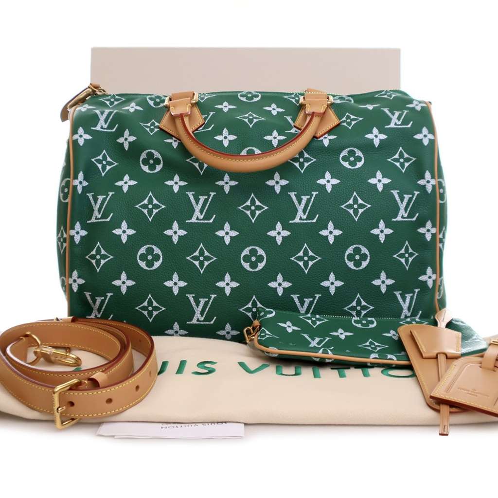 Louis Vuitton Monogram Leather Speedy P9 Bandouliere 40 - Image 16