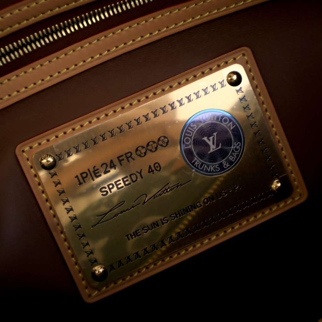 Louis Vuitton Monogram Leather Speedy P9 Bandouliere 40 - Side view