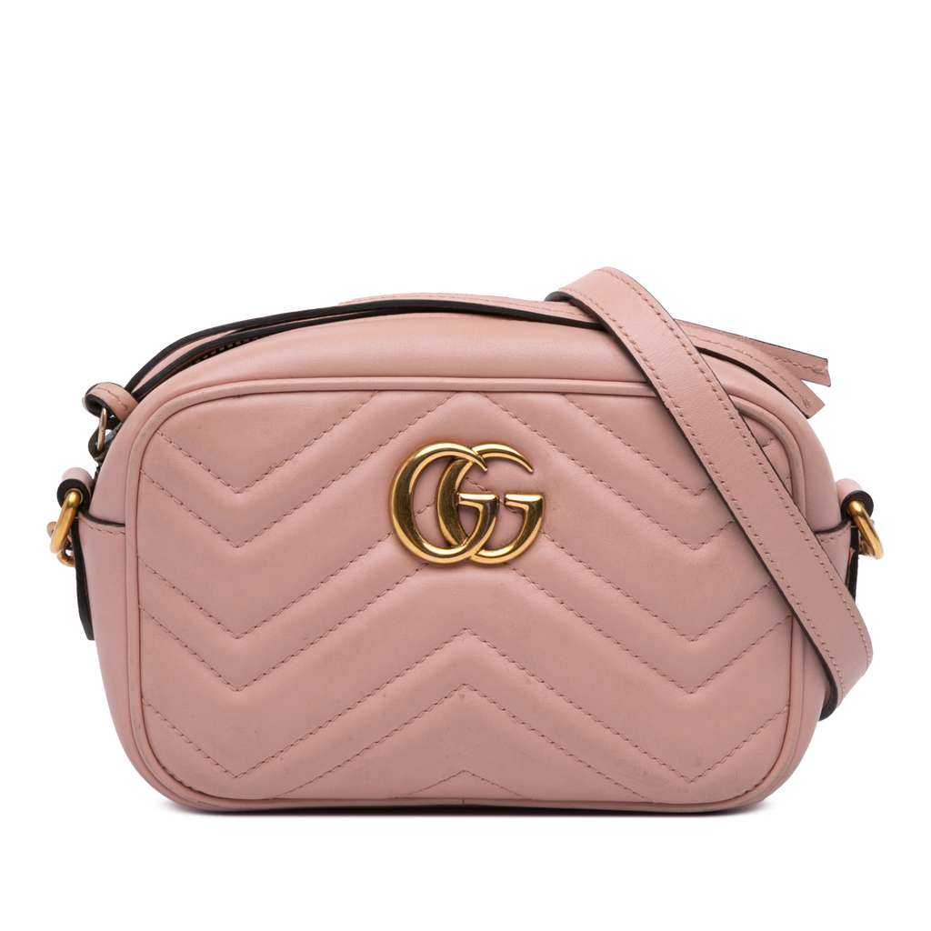 Gucci Mini GG Marmont Matelasse Leather Crossbody