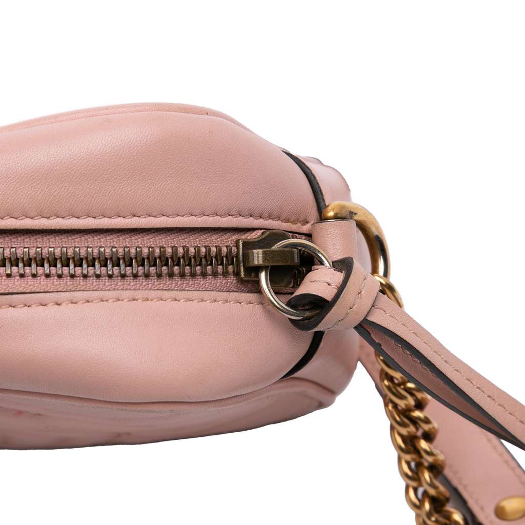 Gucci Mini GG Marmont Matelasse Leather Crossbody - Image 10