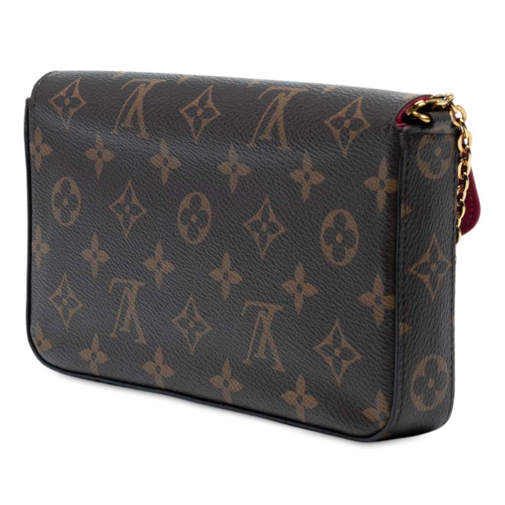 Louis Vuitton Monogram Pochette Felicie - Back view