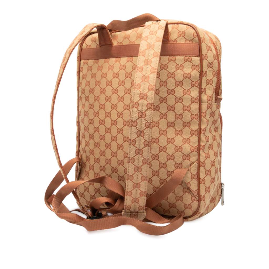 Gucci GG Canvas NY Yankees Backpack - Back view