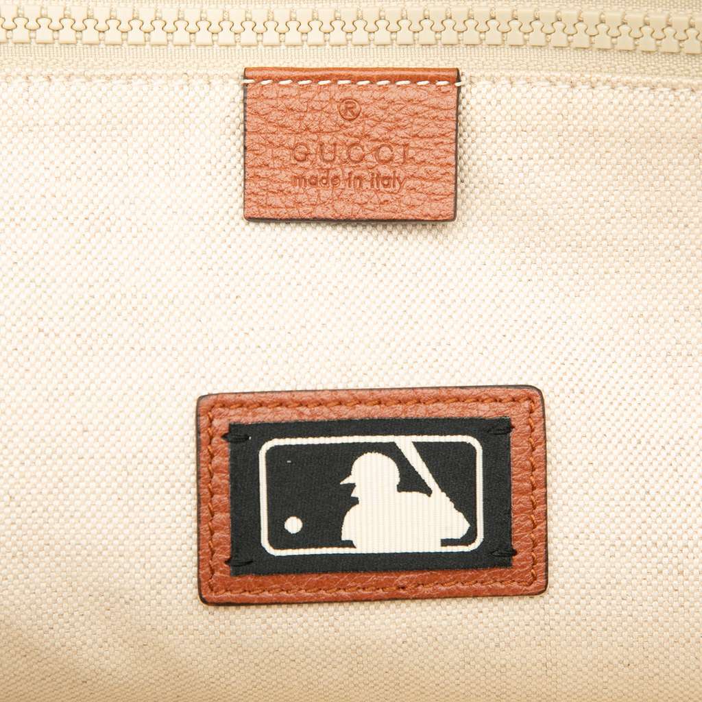 Gucci GG Canvas NY Yankees Backpack - Side view