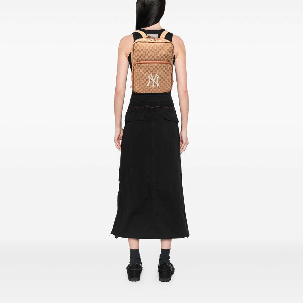 Gucci GG Canvas NY Yankees Backpack - Image 10