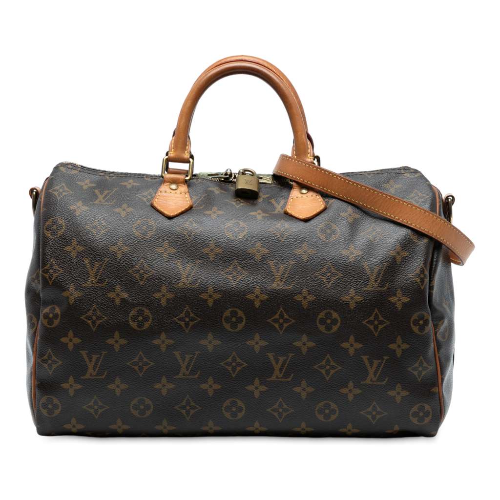Louis Vuitton Monogram Speedy Bandouliere 35