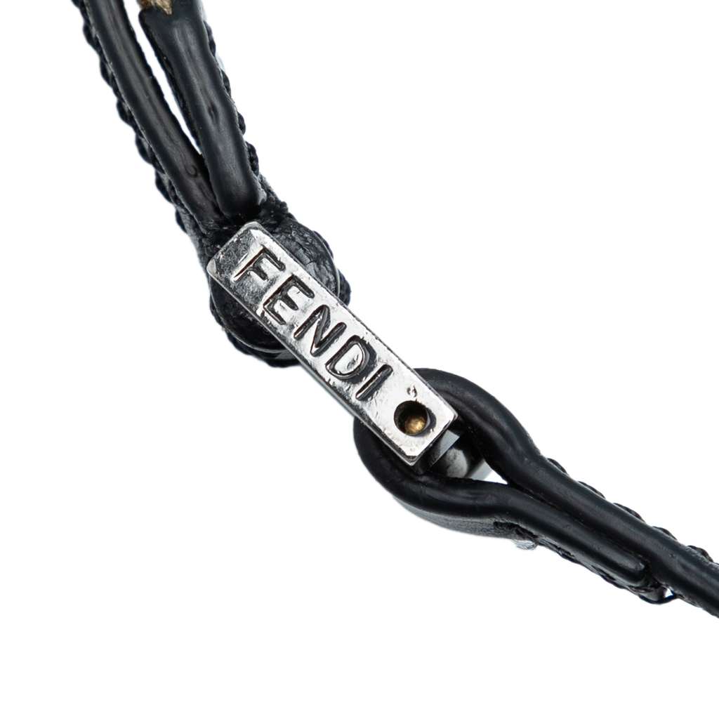 Fendi Zucchino Canvas Crossbody - Side view