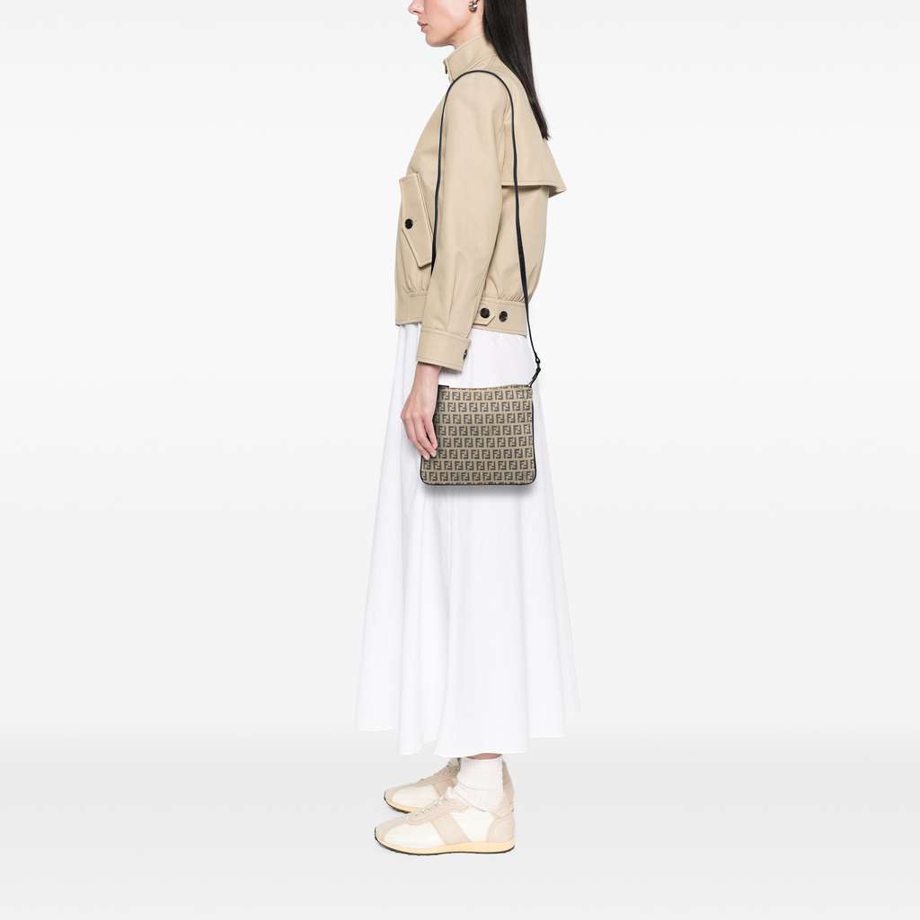 Fendi Zucchino Canvas Crossbody - Detail 1
