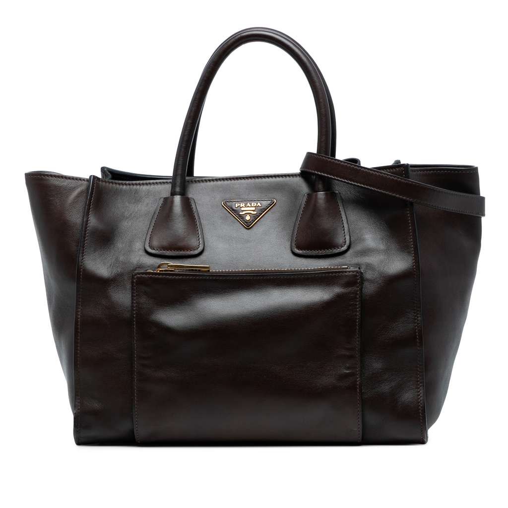 Prada Soft Calf Shopping Tote