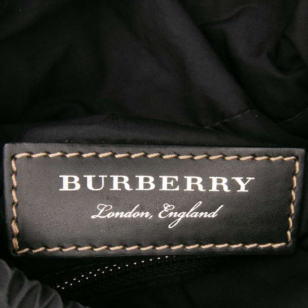 Burberry Small House Check Canvas Sailing Sling Bag - Side view