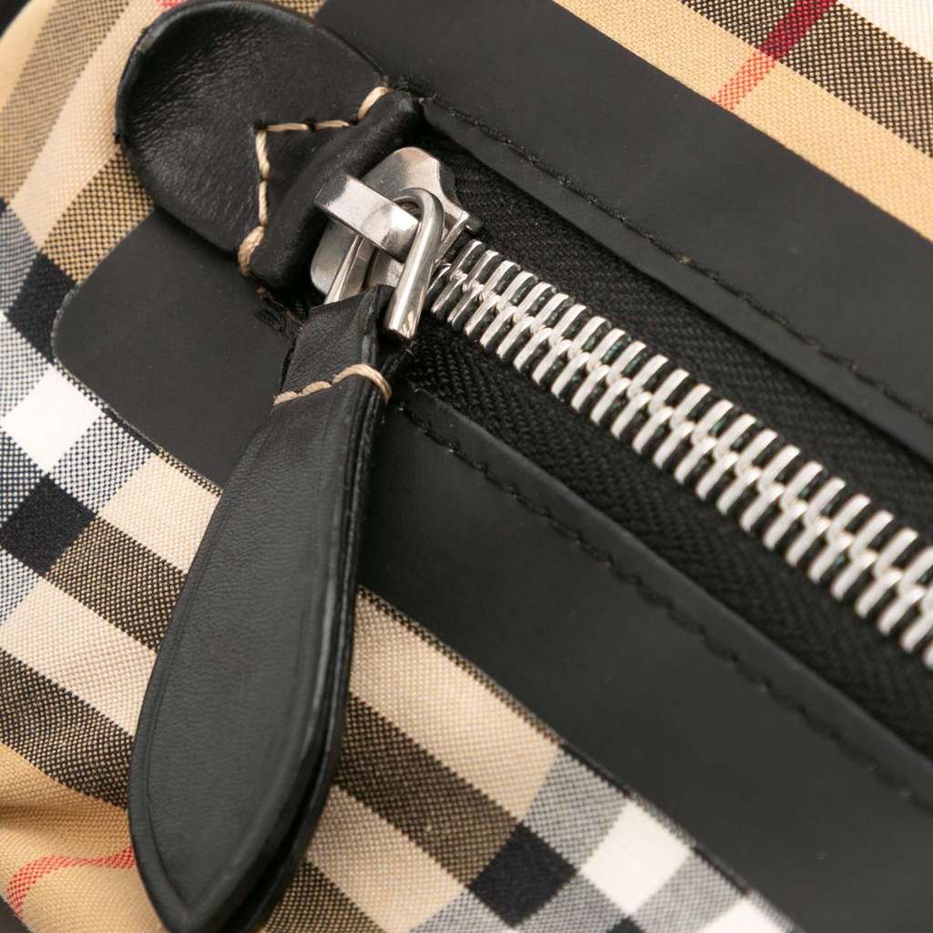 Burberry Small House Check Canvas Sailing Sling Bag - Image 10