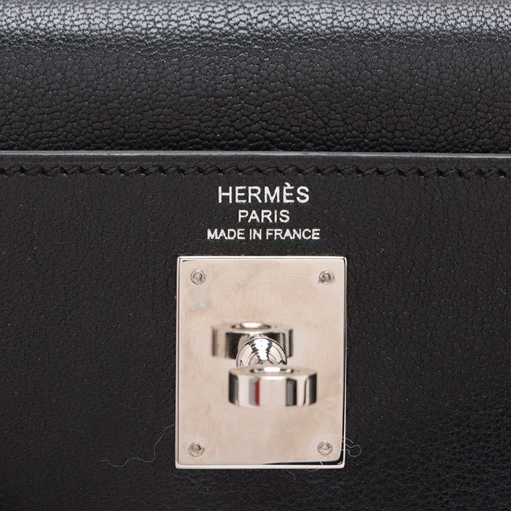 Hermès Chevre Chamkila Kelly Elan - Side view