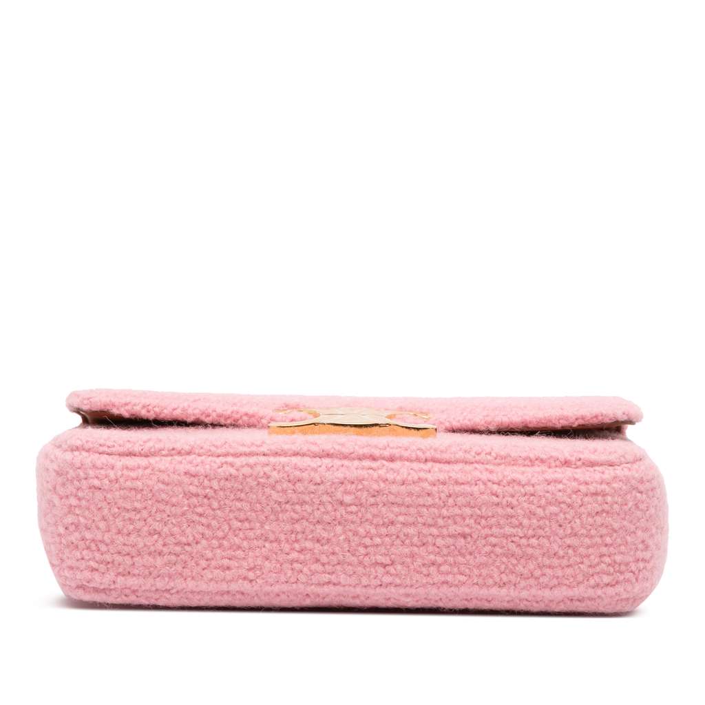 Celine Tweed Claude Chain Shoulder Bag - Image 6