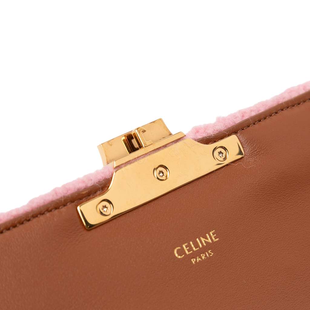 Celine Tweed Claude Chain Shoulder Bag - Image 10