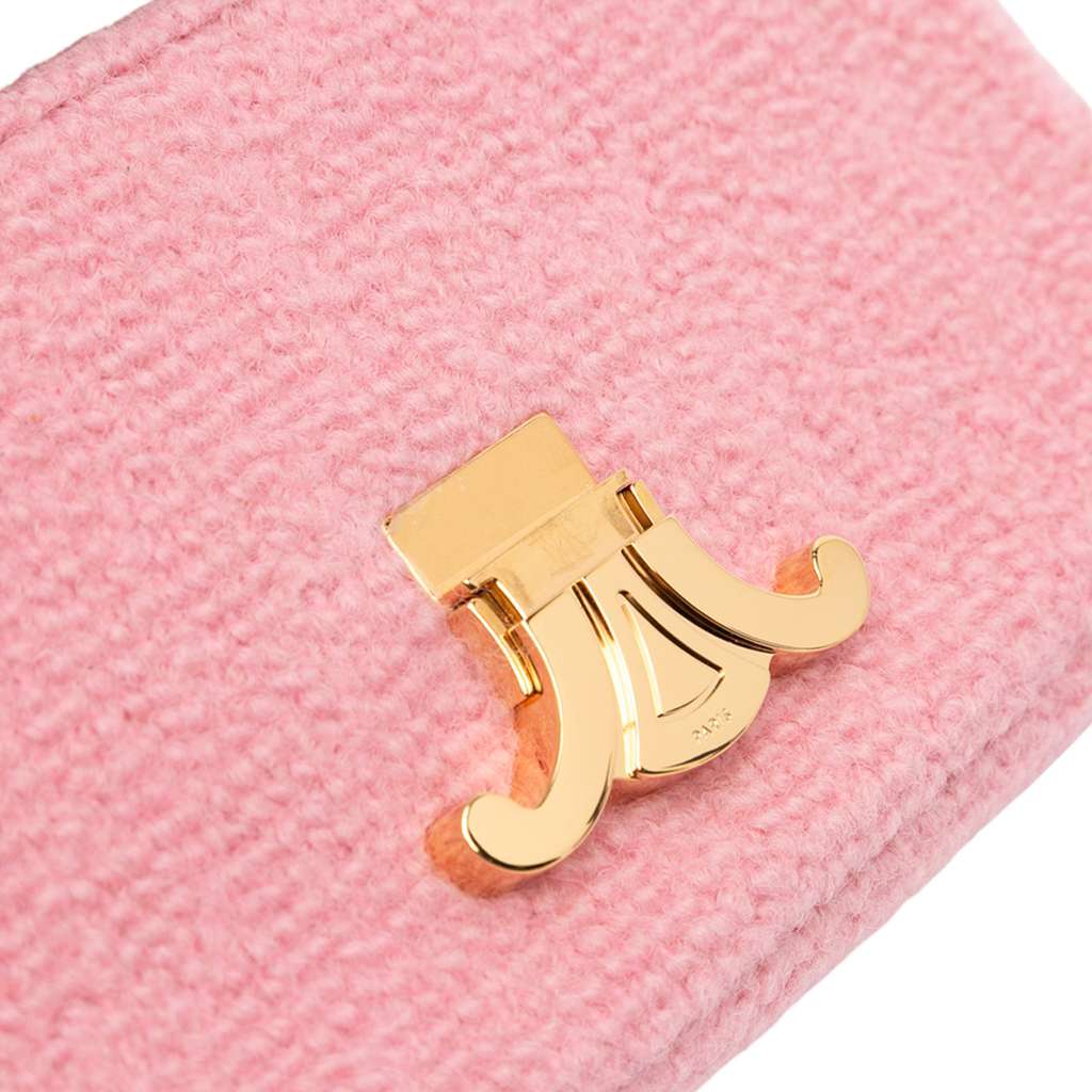 Celine Tweed Claude Chain Shoulder Bag - Image 11