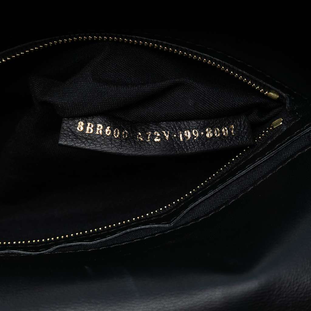 Fendi Zucca Embossed Leather Baguette Satchel - Detail 1