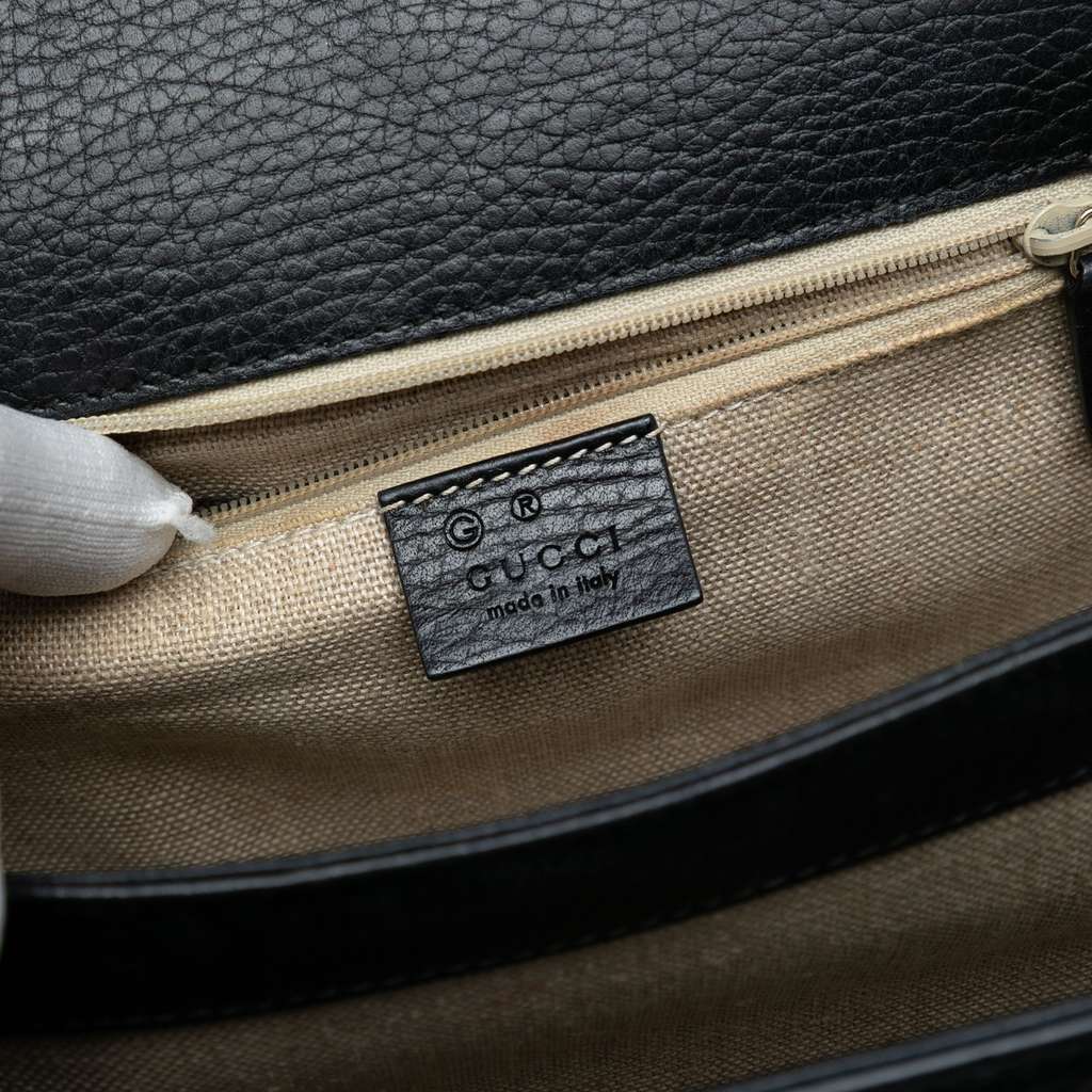 Gucci Medium Dollar Calfskin Interlocking G Crossbody - Side view