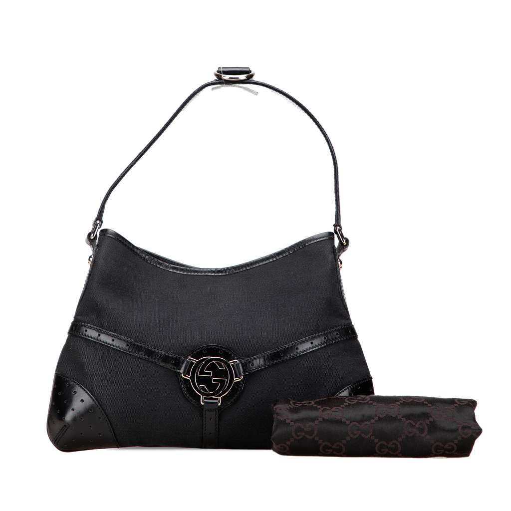 Gucci Canvas Reins Hobo - Image 13