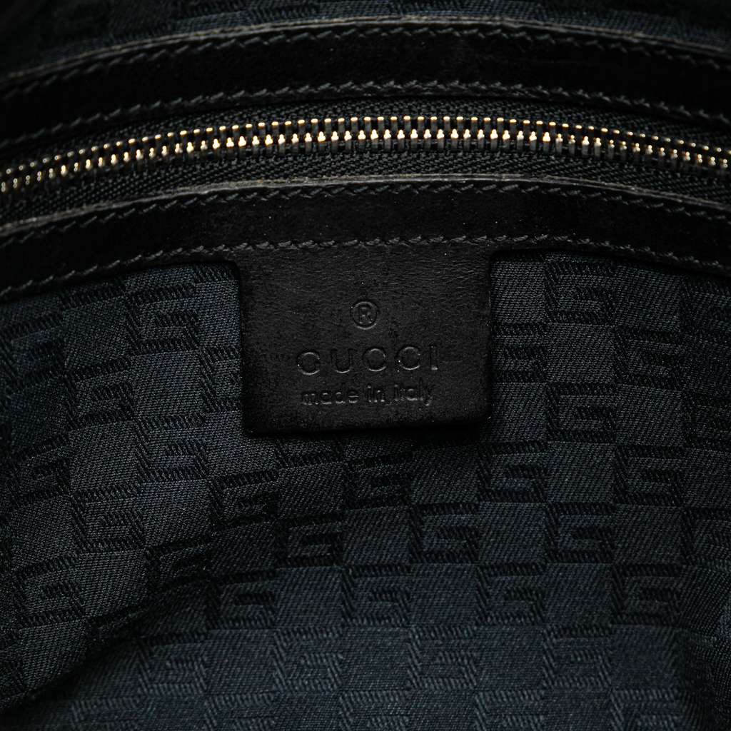 Gucci Canvas Reins Hobo - Side view