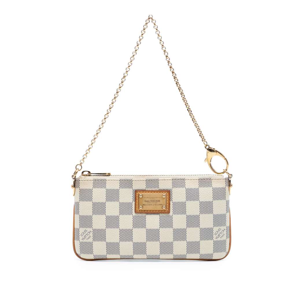 Louis Vuitton Damier Azur Pochette Milla MM