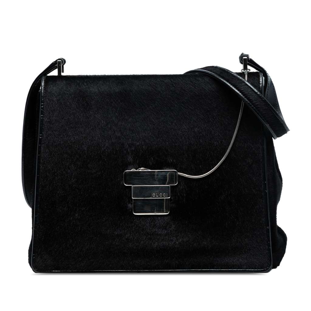 Gucci Pony Hair Shoulder Bag