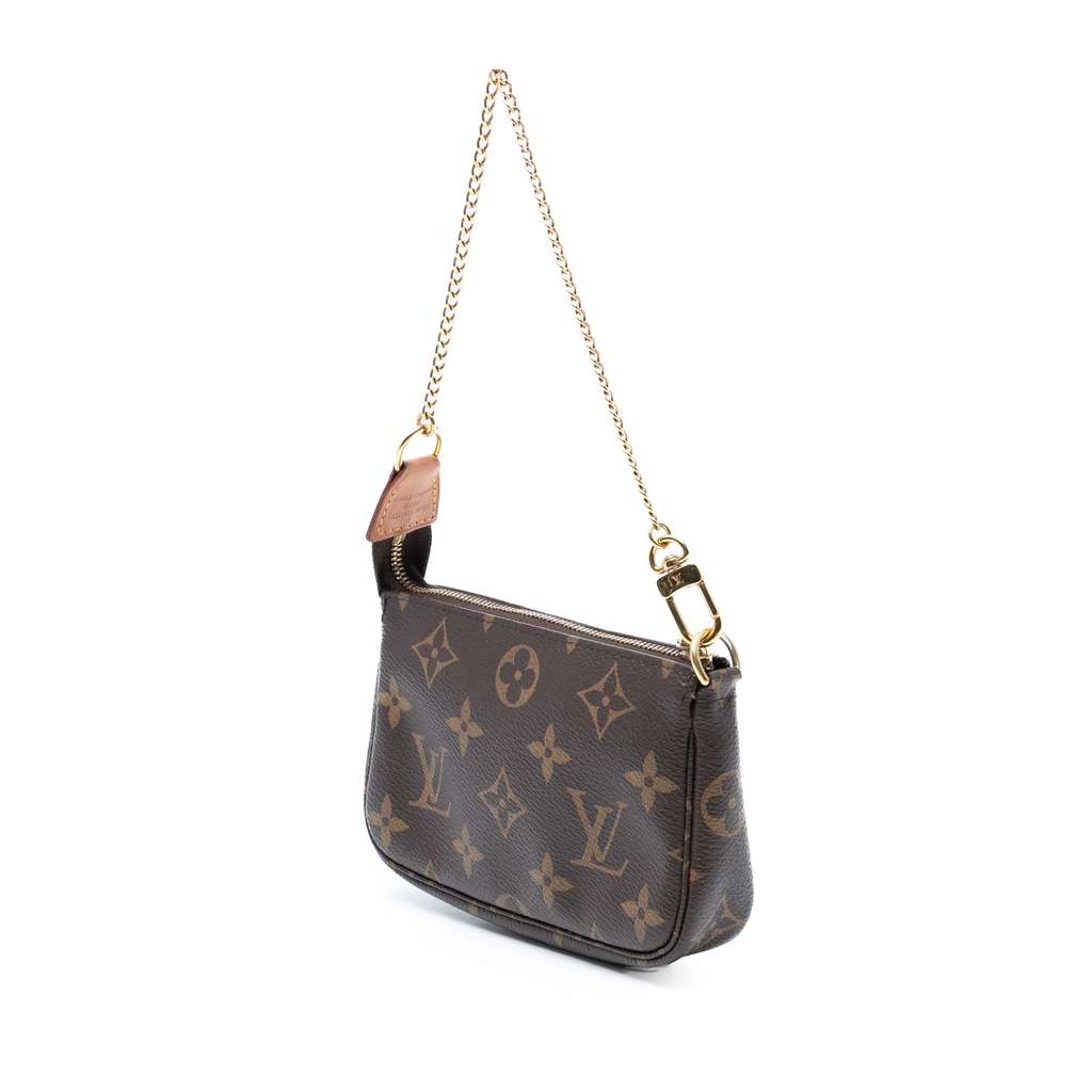 Louis Vuitton Monogram Mini Pochette Accessoires - Back view