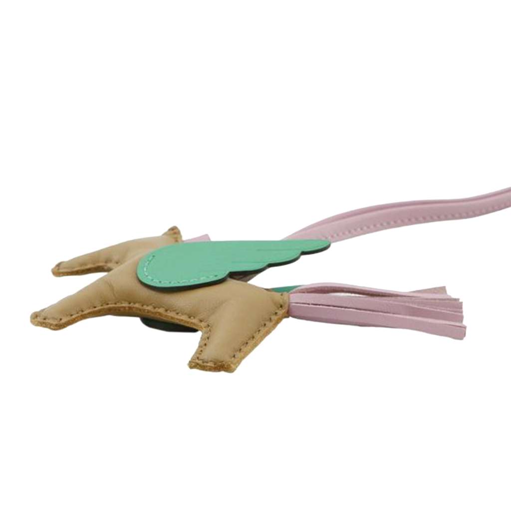 Hermès Milo Lambskin and Swift Rodeo Pegase Bag Charm PM - Image 6