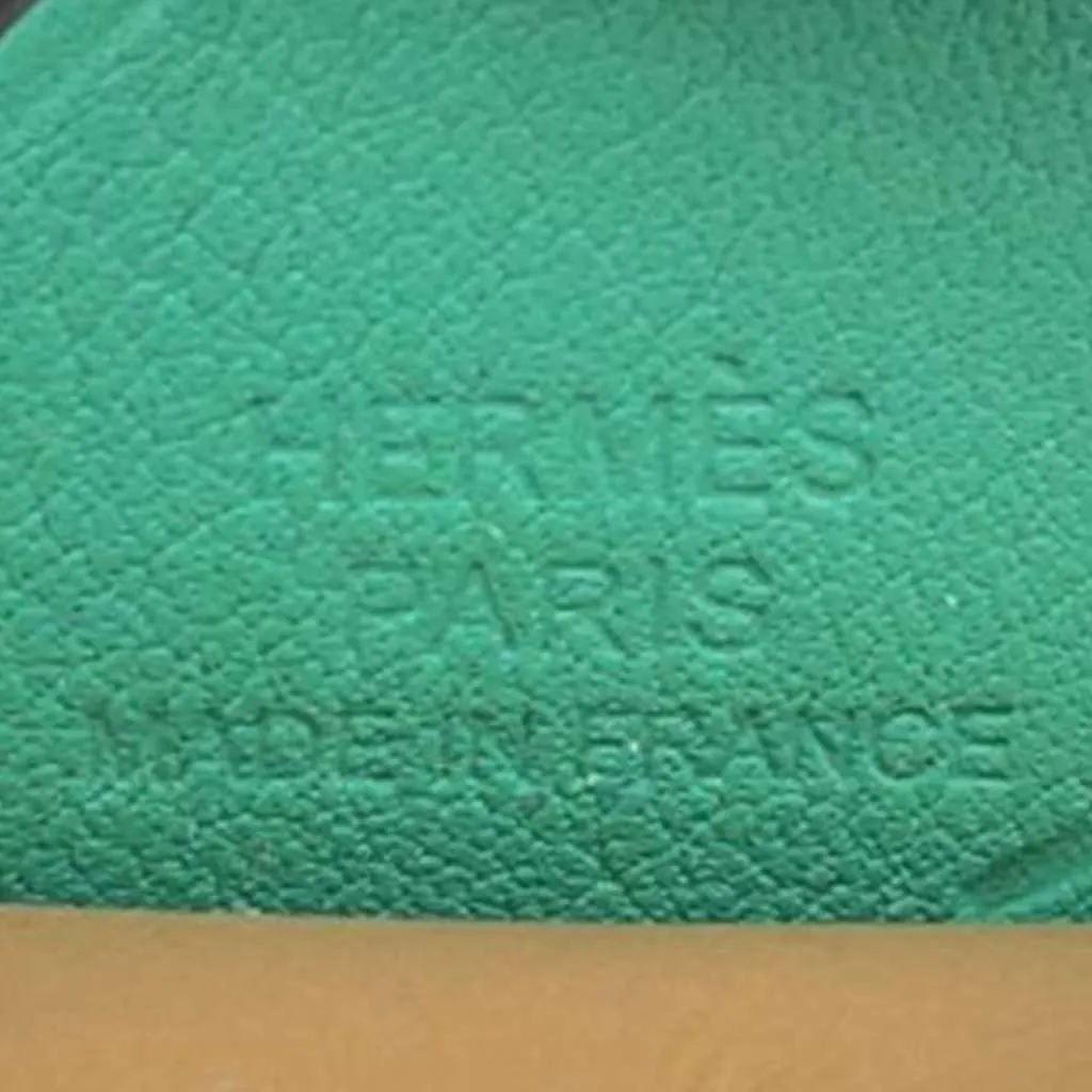 Hermès Milo Lambskin and Swift Rodeo Pegase Bag Charm PM Brown Leather Good - Model View