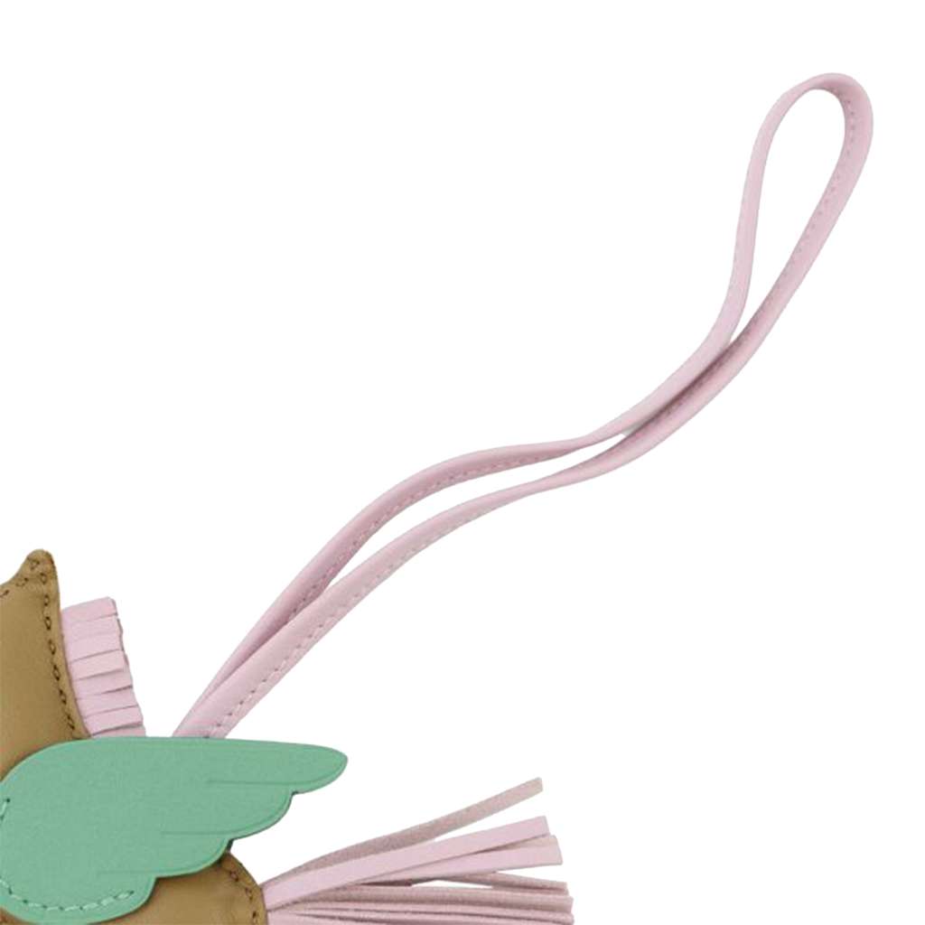 Hermès Milo Lambskin and Swift Rodeo Pegase Bag Charm PM - Image 11