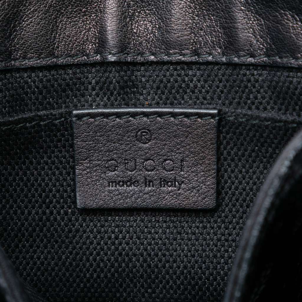 Gucci Small Patent Soho Chain Flap Crossbody - Side view