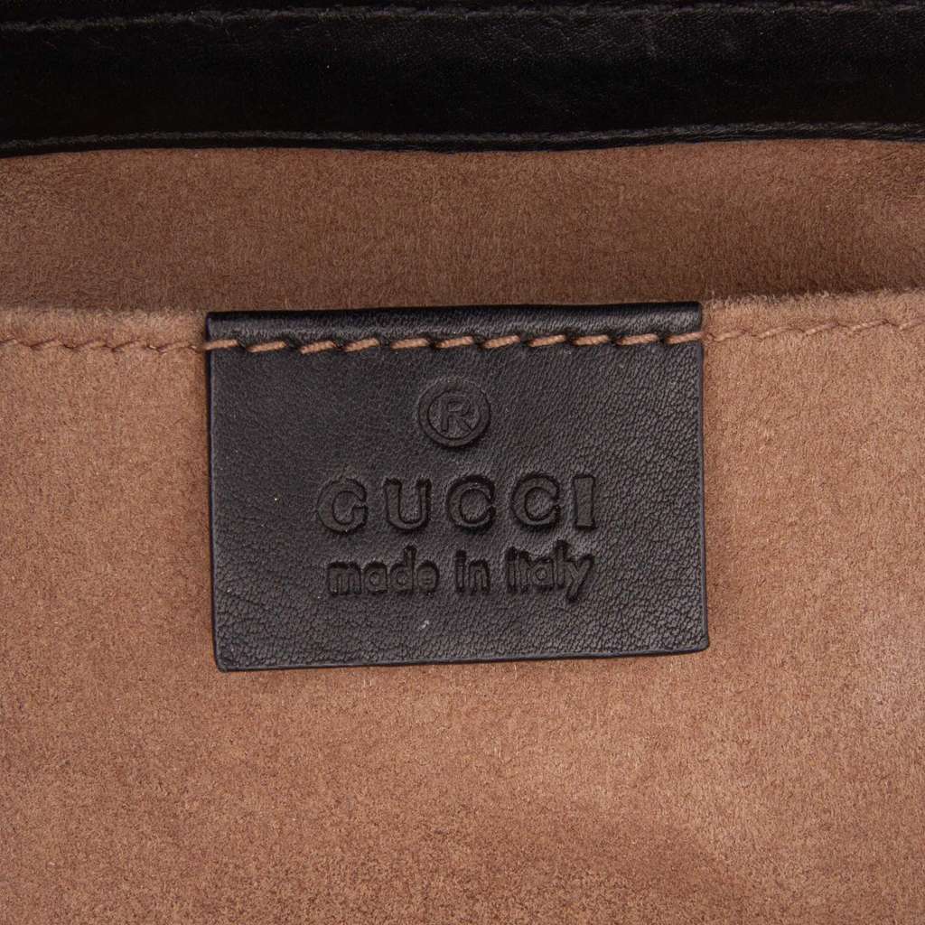 Gucci Small GG Supreme Padlock Crossbody - Side view