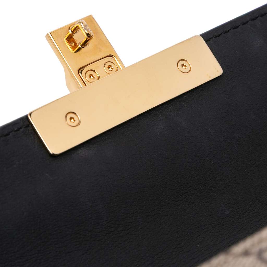 Gucci Small GG Supreme Padlock Crossbody - Image 11