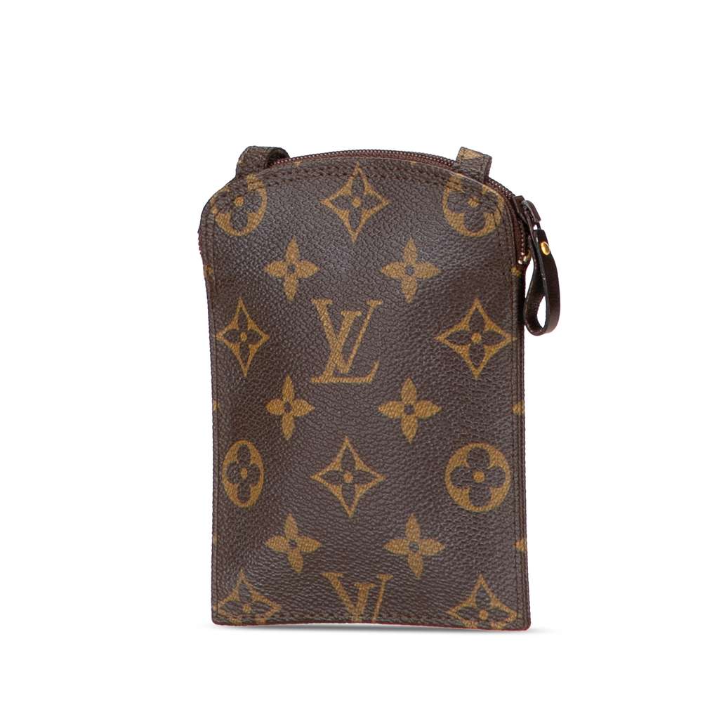Louis Vuitton Monogram Pochette Secret Passport Holder - Back view