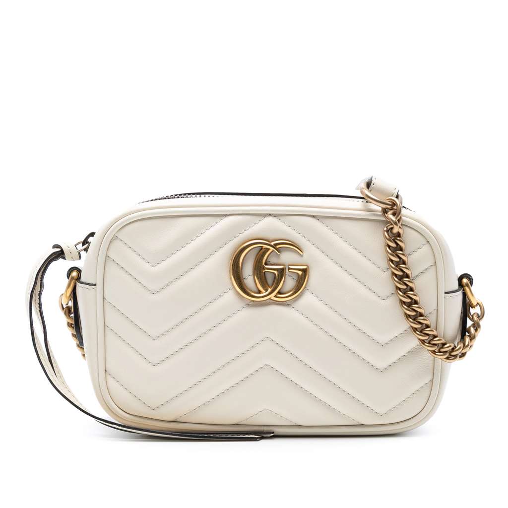 Gucci Mini GG Marmont Matelasse Leather Crossbody