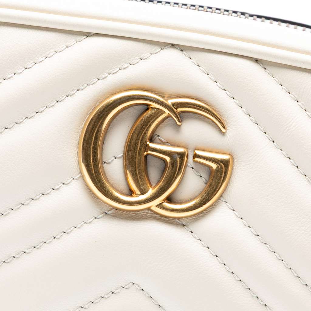 Gucci Mini GG Marmont Matelasse Leather Crossbody - Side view