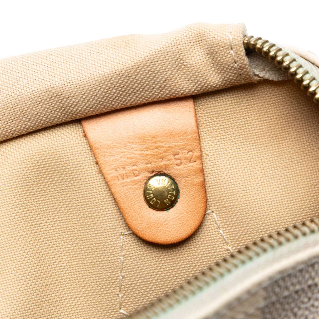 Louis Vuitton Damier Azur Speedy 30 - Side view