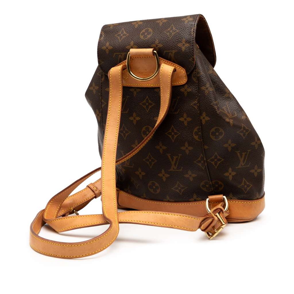 Louis Vuitton Monogram Montsouris MM - Back view
