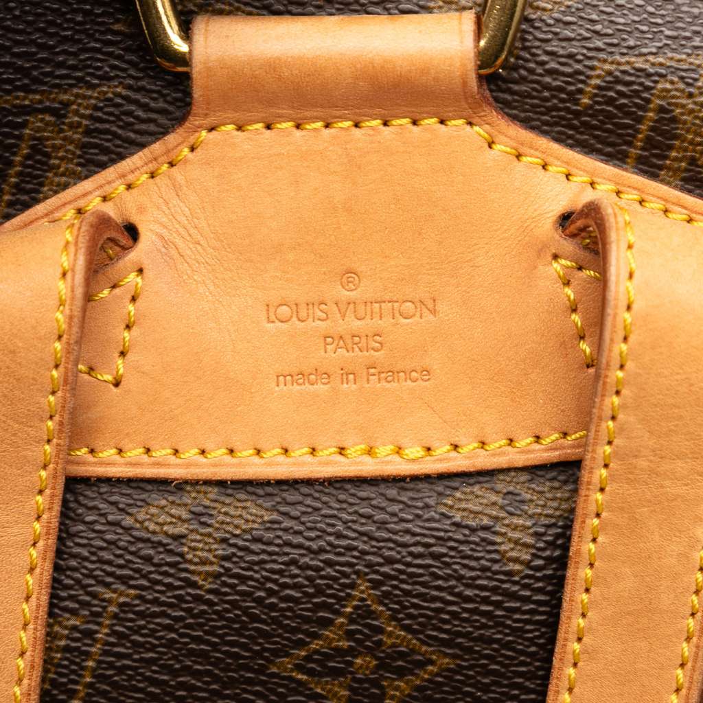 Louis Vuitton Monogram Montsouris MM - Side view