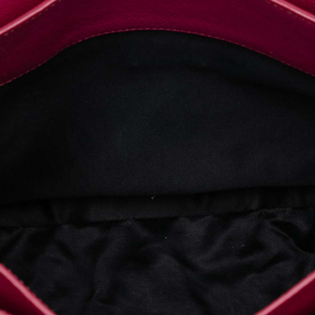 Miu Miu Goatskin Madras Satchel - 4