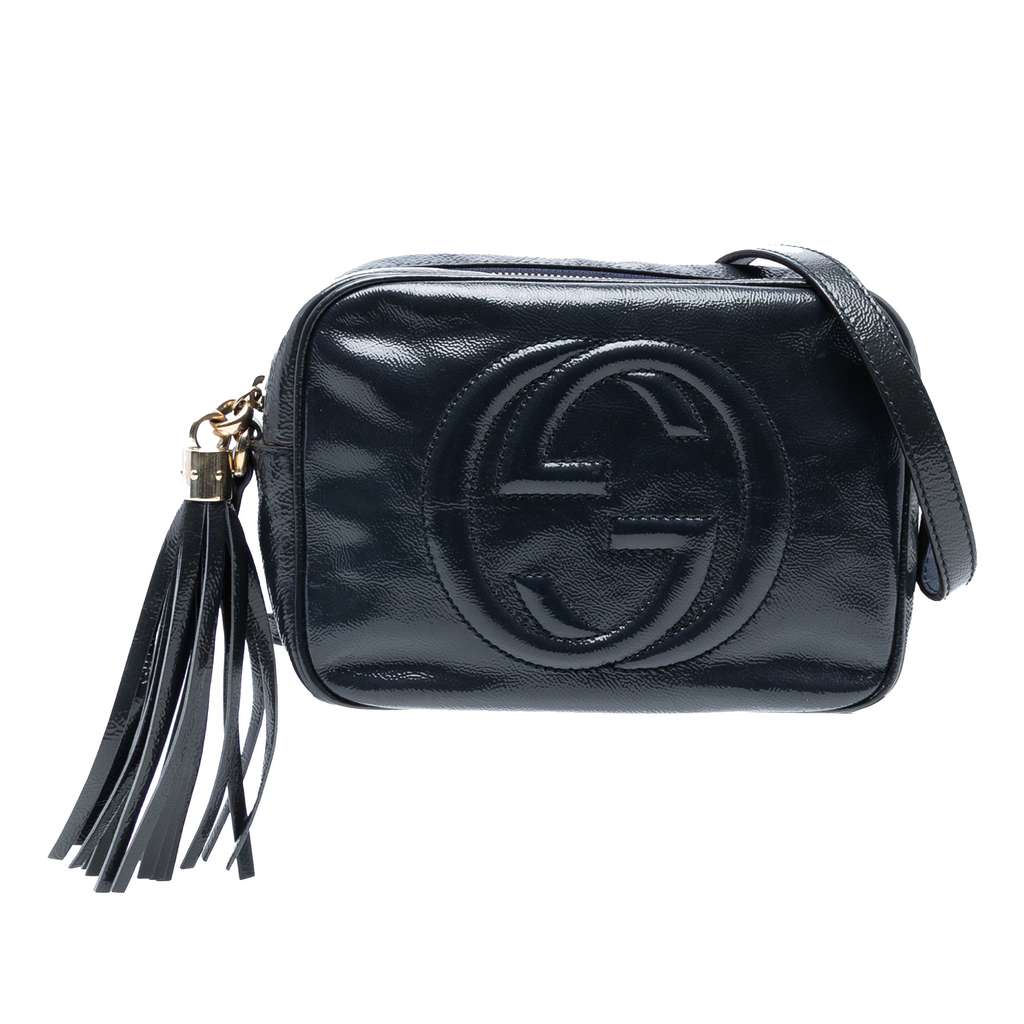Gucci Patent Soho Disco Crossbody