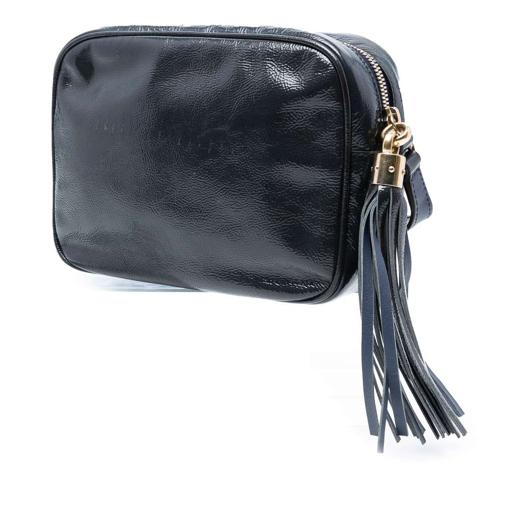 Gucci Patent Soho Disco Crossbody - Back view