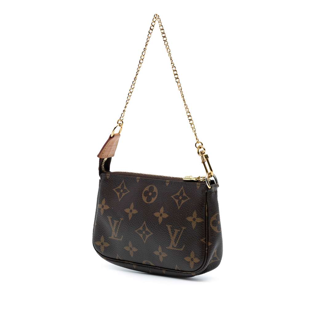 Louis Vuitton Monogram Mini Pochette Accessoires - Back view